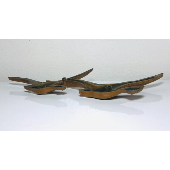 Homco Mid Century Modern Birds Wall Decor Seagulls Pair Vintage MCM USA - Picture 5 of 9